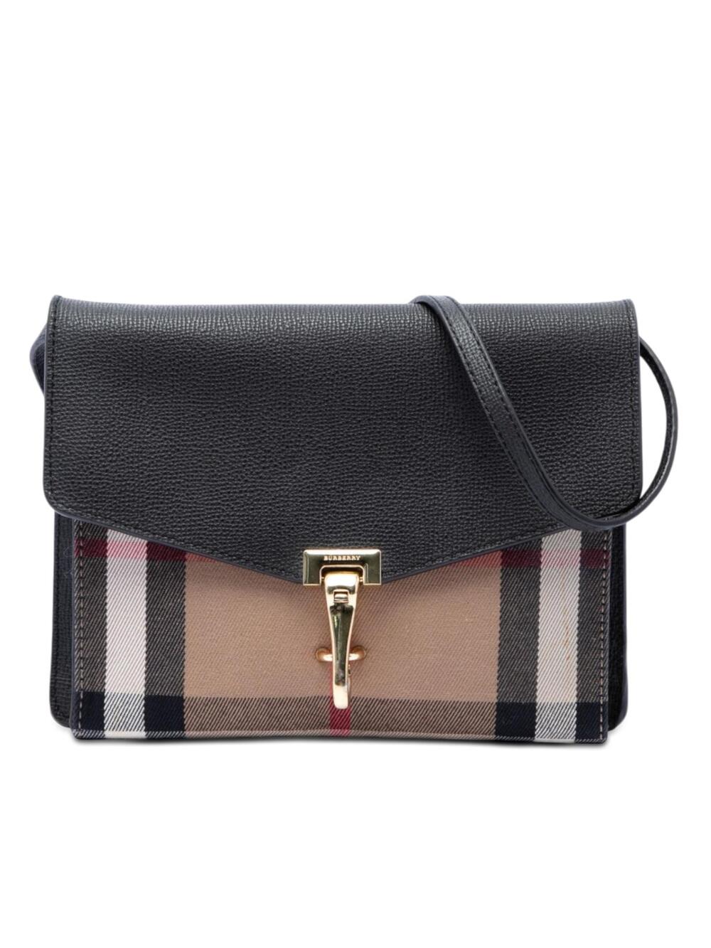 Burberry Small Leather And House Check #358129B47B